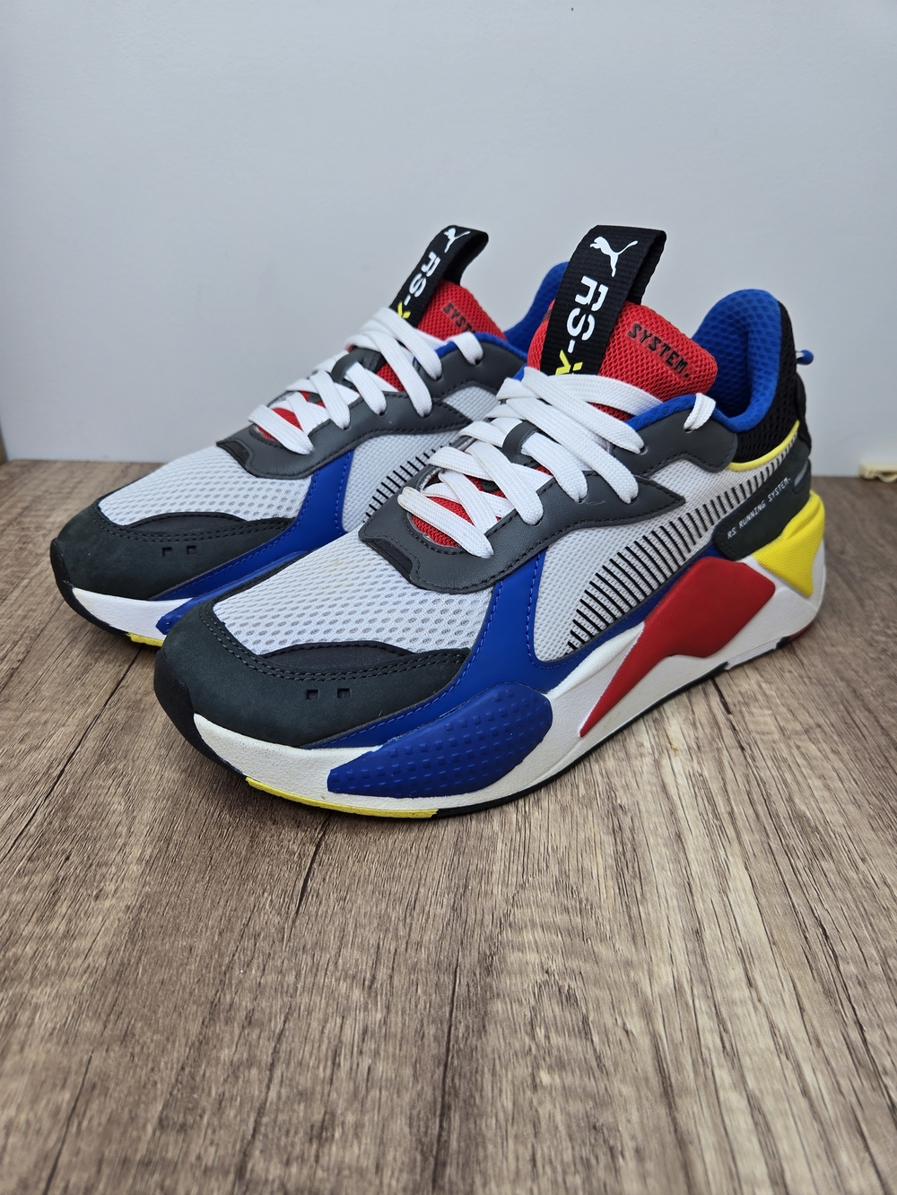 Puma RS-X Multicolor Men's Sneakers - Blue/Red/Yellow